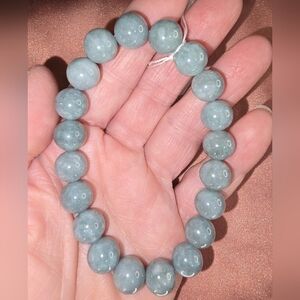 10mm AA Grade Burmese Jade Bracelet